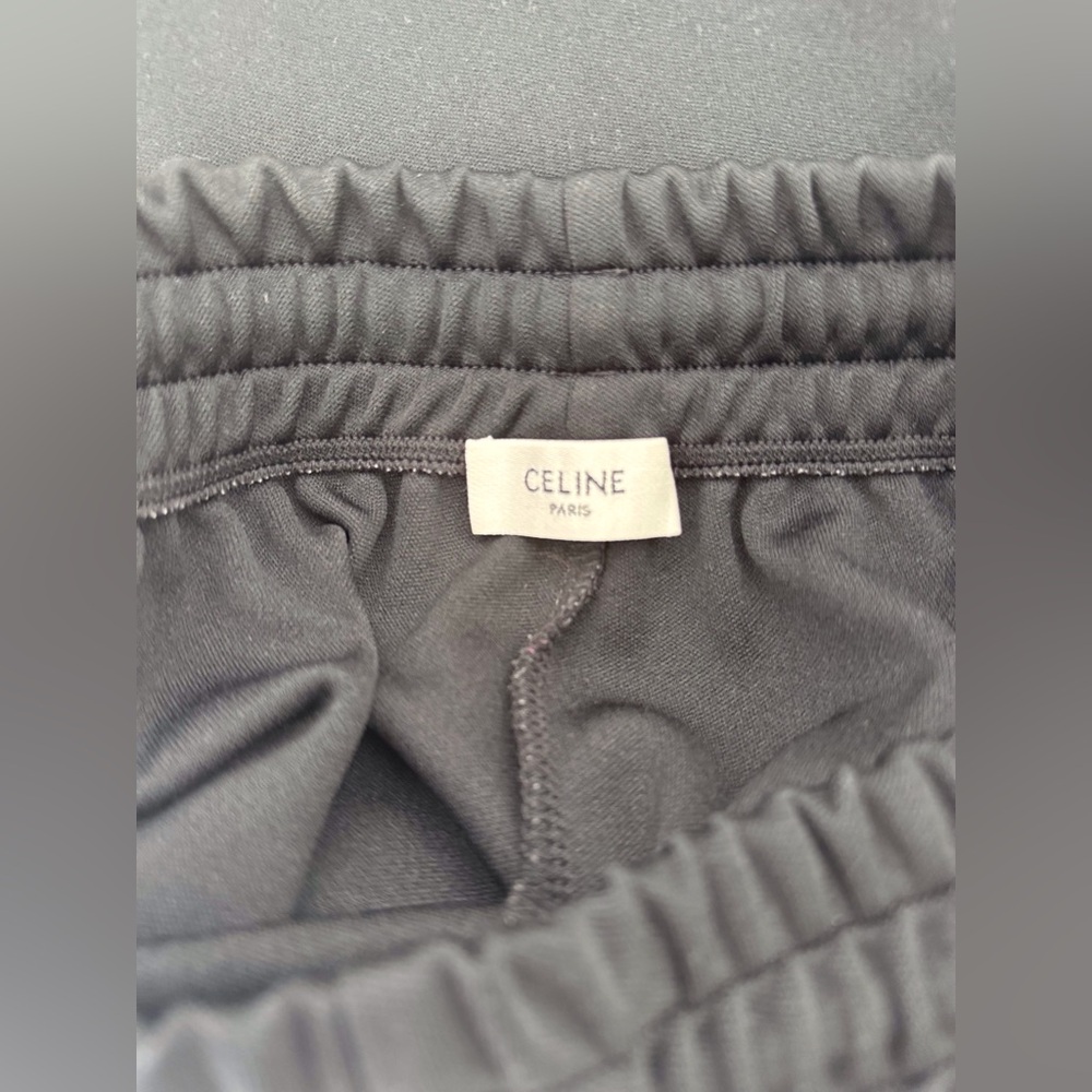 Celine TRACKSUIT PANTS IN DOUBLE FACE JERSEY - Picture 6 of 9